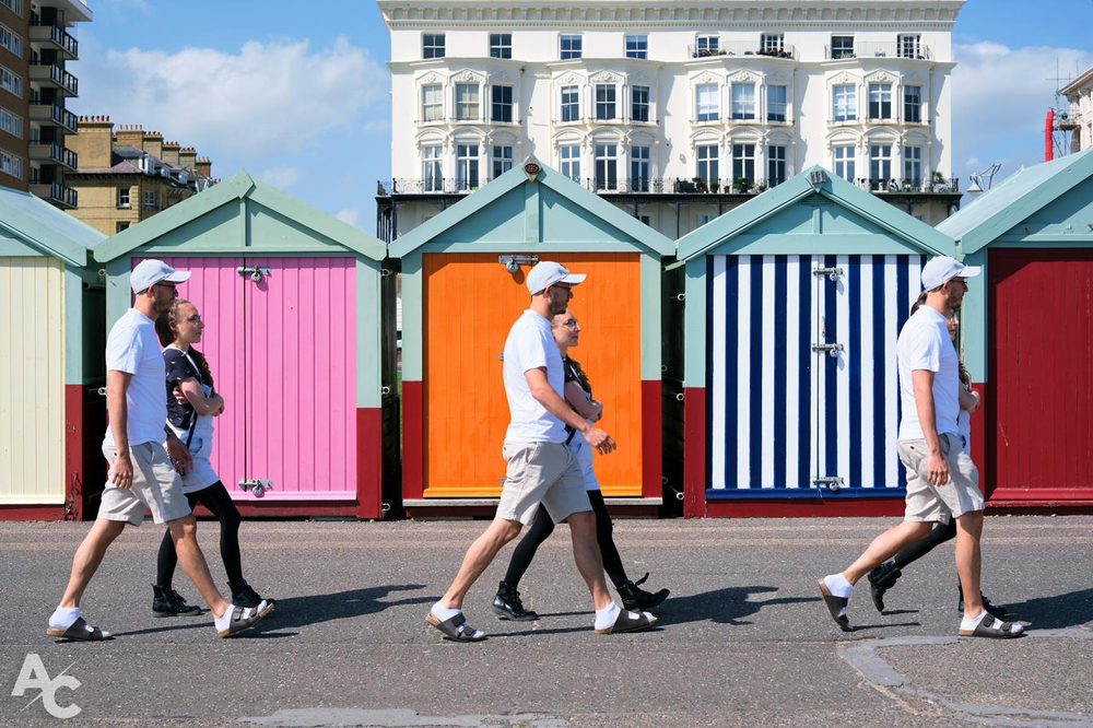 Beach huts, Brighton