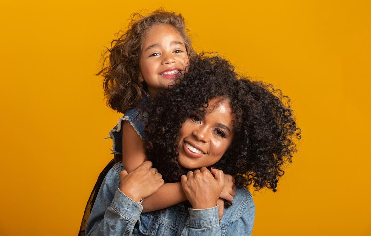 Danielle and her daughter